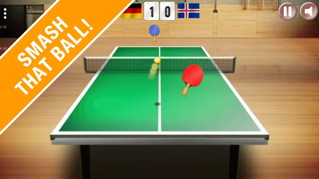 Table Tennis 3D Ping Pong Game  [МОД Много монет] Screenshot 1