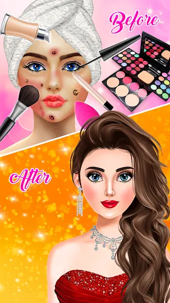 Super Stylist-Fashion Games  [МОД Много монет] Screenshot 2