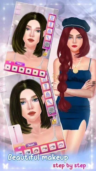 Fashion Stylist: Dress Up Game (Фэшн стилист)  [МОД Бесконечные монеты] Screenshot 2