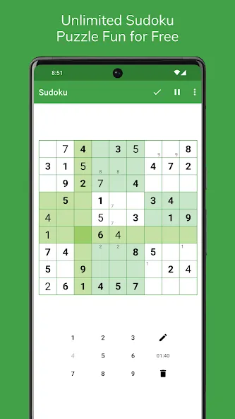 Sudoku  [МОД Бесконечные деньги] Screenshot 1