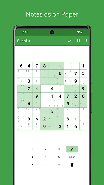 Sudoku  [МОД Бесконечные деньги] Screenshot 3