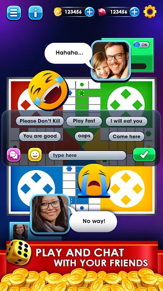 Ludo Online Multiplayer (Людо Онлайн Многопользовательская Игра)  [МОД Menu] Screenshot 3