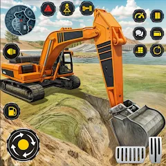 Взлом Heavy Excavator Simulator PRO (Хеви Экскавейтор Симулятор ПРО)  [МОД Много монет] - полная версия apk на Андроид