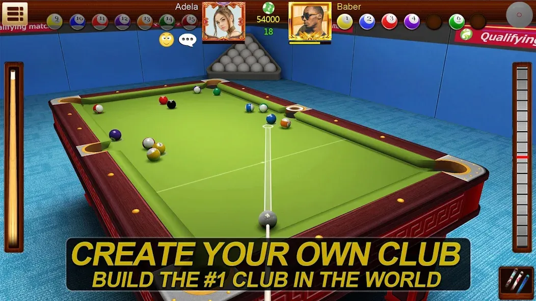 Real Pool 3D Online 8Ball Game (Реал Пул 3Д Онлайн 8Бол Гейм)  [МОД Unlocked] Screenshot 2