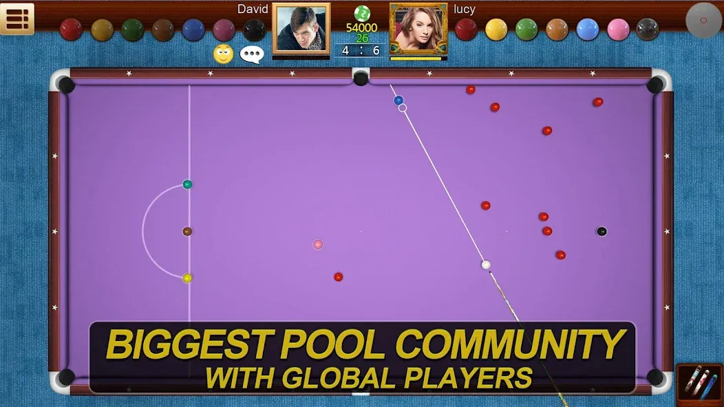 Real Pool 3D Online 8Ball Game (Реал Пул 3Д Онлайн 8Бол Гейм)  [МОД Unlocked] Screenshot 3