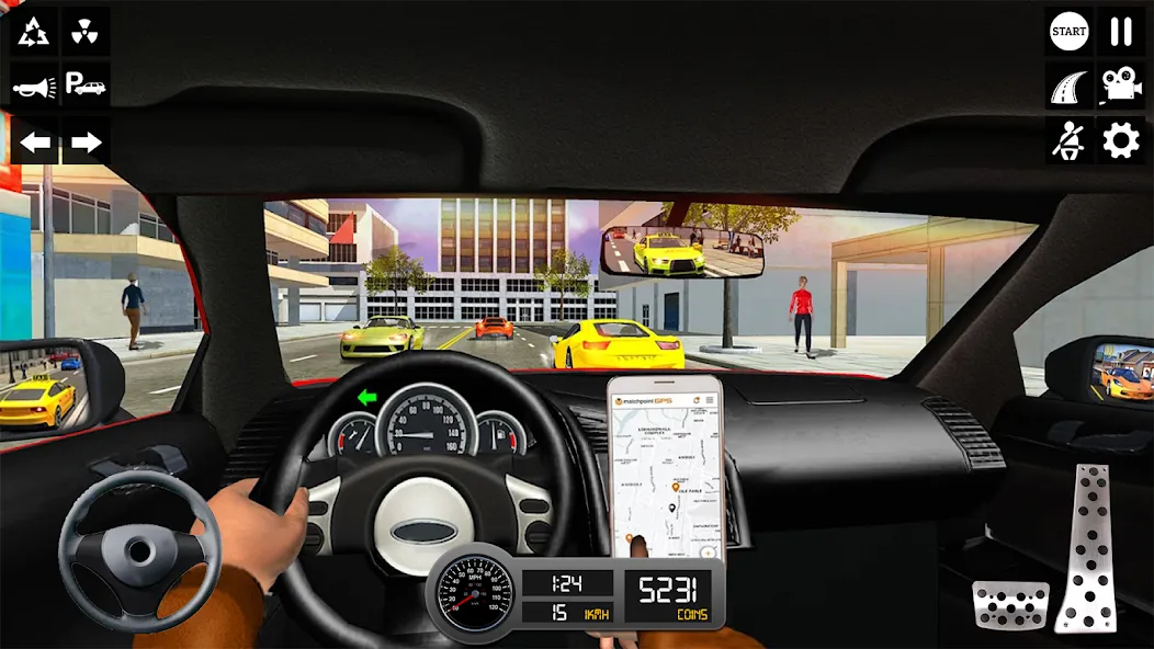 Taxi Simulator 3d Taxi Sim  [МОД Mega Pack] Screenshot 5