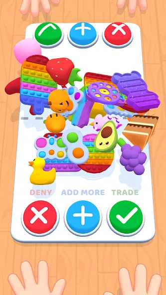 Fidget Toys Trading・Pop It 3D (Фиджет Тойс Трейдинг)  [МОД Unlocked] Screenshot 1