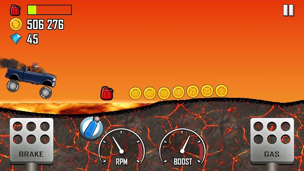 Hill Climb Racing (Хилл Клайм Рейсинг)  [МОД Бесконечные монеты] Screenshot 5