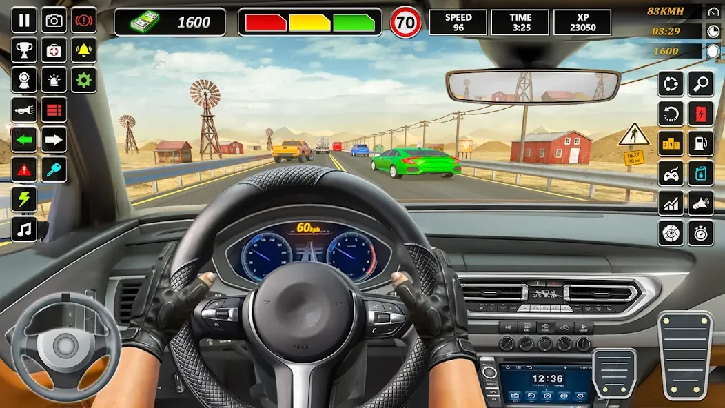 Traffic Racing In Car Driving (Трафик Рейсинг Ин Кар Драйвинг)  [МОД Бесконечные монеты] Screenshot 2