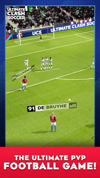 Ultimate Clash Soccer (Ултимейт Драфт Соккер)  [МОД Все открыто] Screenshot 1