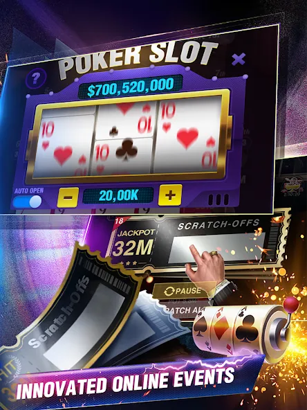 Holdem or Foldem - Texas Poker (Холдем или Фолдем)  [МОД Unlimited Money] Screenshot 5