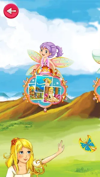 Princess Girls Puzzles - Kids  [МОД Много монет] Screenshot 2