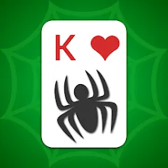 Взлом Spider Solitaire Classic  [МОД Много денег] - стабильная версия apk на Андроид