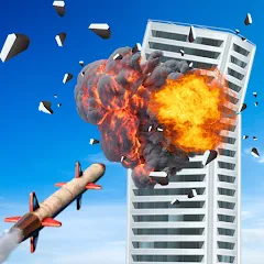 Скачать взломанную City Demolish: Rocket Smash! (Сити Демолиш)  [МОД Бесконечные монеты] - полная версия apk на Андроид