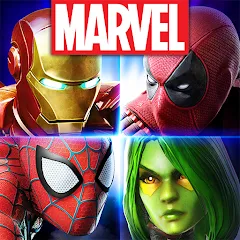 Скачать взломанную MARVEL Strike Force: Squad RPG (Марвел Страйк Форс)  [МОД Много денег] - полная версия apk на Андроид