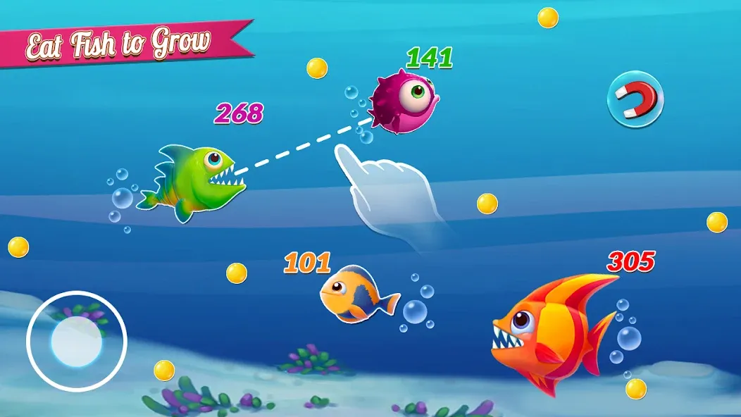 Fish.IO Fish Games Shark Games (Фиш Ай О Фиш Геймс Шарк Геймс)  [МОД Mega Pack] Screenshot 5