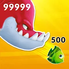 Взломанная Fish.IO Fish Games Shark Games (Фиш Ай О Фиш Геймс Шарк Геймс)  [МОД Mega Pack] - полная версия apk на Андроид