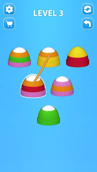 Cozy Knitting: Sorting games (Кози Ниттинг)  [МОД Все открыто] Screenshot 1