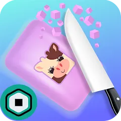 Взломанная Robux Slice Soap (Робакс Слайс Соап)  [МОД Все открыто] - полная версия apk на Андроид