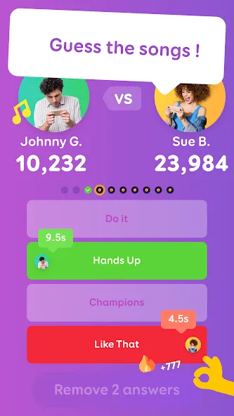 SongPop® - Guess The Song (СонгПоп)  [МОД Много монет] Screenshot 1