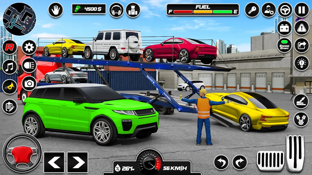 Car Transporter 3d:Truck Games  [МОД Много денег] Screenshot 3