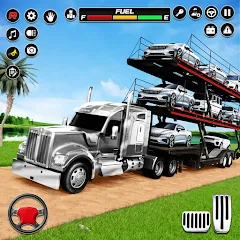 Скачать взлом Car Transporter 3d:Truck Games  [МОД Много денег] - последняя версия apk на Андроид