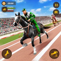 Взломанная Horse Racing Game: Horse Games  [МОД Меню] - стабильная версия apk на Андроид