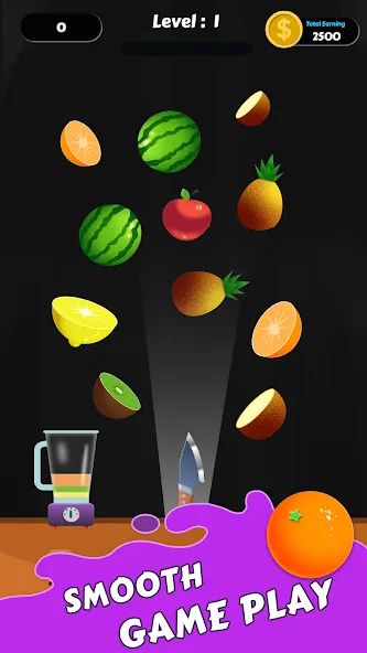 Fruit Cut Master - Crazy Slash (Фрут Кат Мастер)  [МОД Unlimited Money] Screenshot 1