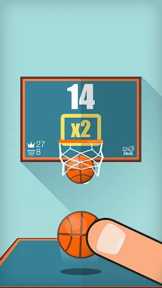 Basketball FRVR - Dunk Shoot (Баскетбол ФРВР)  [МОД Unlimited Money] Screenshot 5