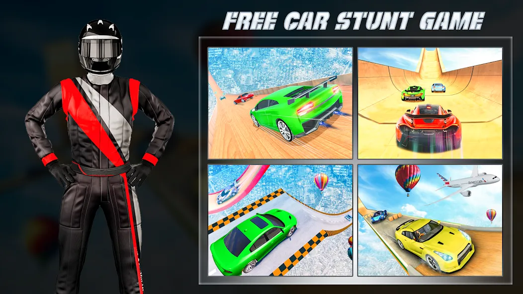 Ramp Car Game - Car Stunt (Рамп Кар Гейм)  [МОД Menu] Screenshot 3