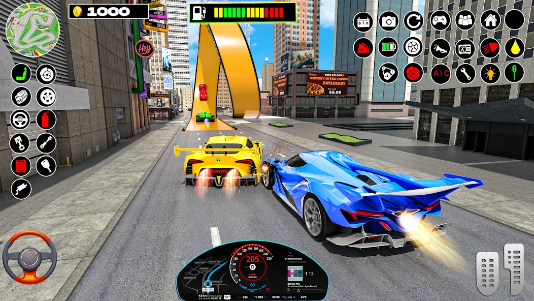 Rampa Car Game: GT Car stunts (Мега Рэмпс)  [МОД Бесконечные деньги] Screenshot 4