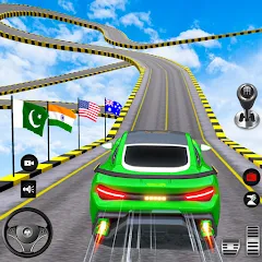 Взломанная Ramp Car Games: GT Car Stunts (Рамп Кар Игры)  [МОД Unlimited Money] - полная версия apk на Андроид