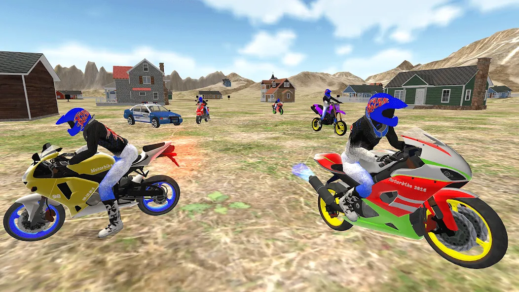 Real Moto Bike Racing Game  [МОД Unlimited Money] Screenshot 1