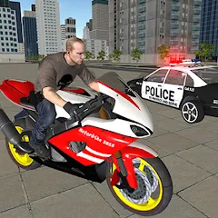 Взлом Bike Driving: Police Chase  [МОД Бесконечные деньги] - полная версия apk на Андроид