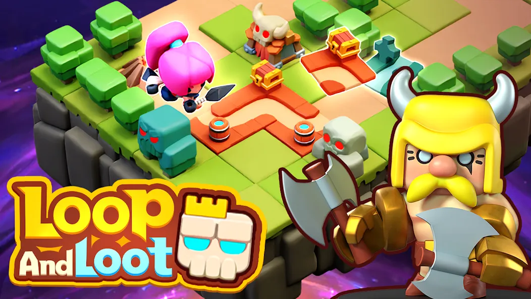 Loop & Loot™: Merge RPG (Покет Квест)  [МОД Меню] Screenshot 1