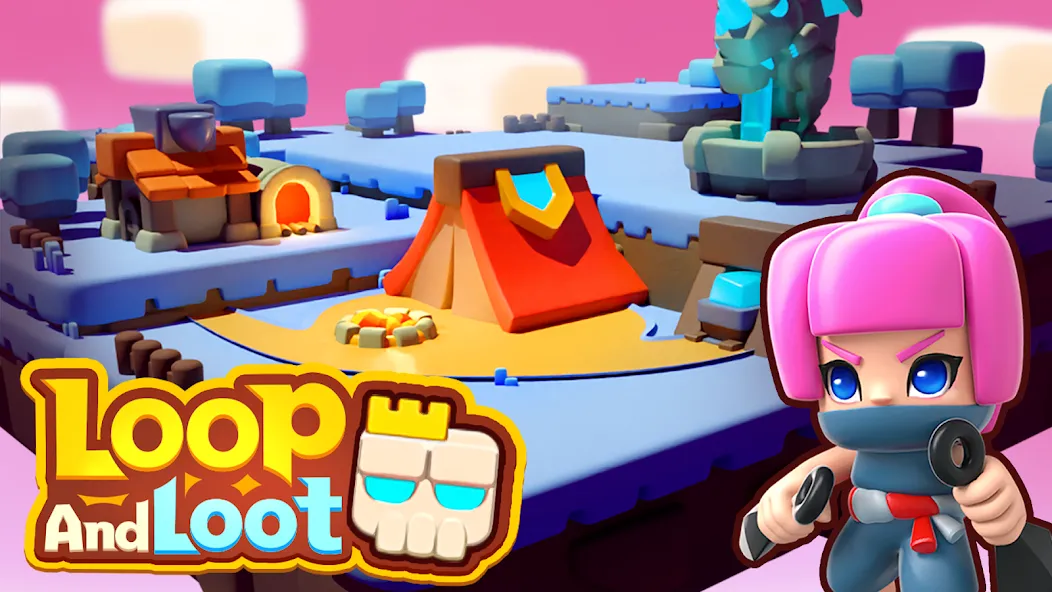 Loop & Loot™: Merge RPG (Покет Квест)  [МОД Меню] Screenshot 2