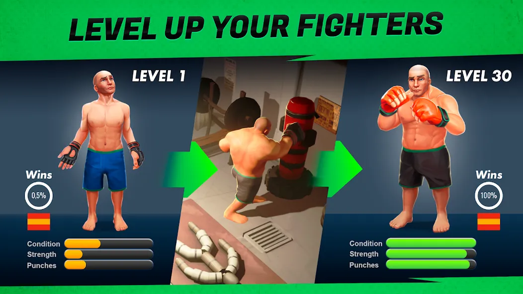 MMA Manager 2: Ultimate Fight (ММА Менеджер 2)  [МОД Mega Pack] Screenshot 2