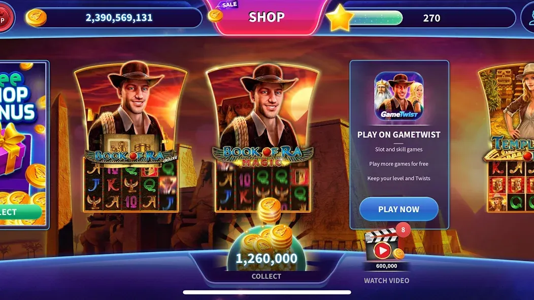 Book of Ra™ Deluxe Slot (Бук оф Ра Делюкс Слот)  [МОД Меню] Screenshot 2