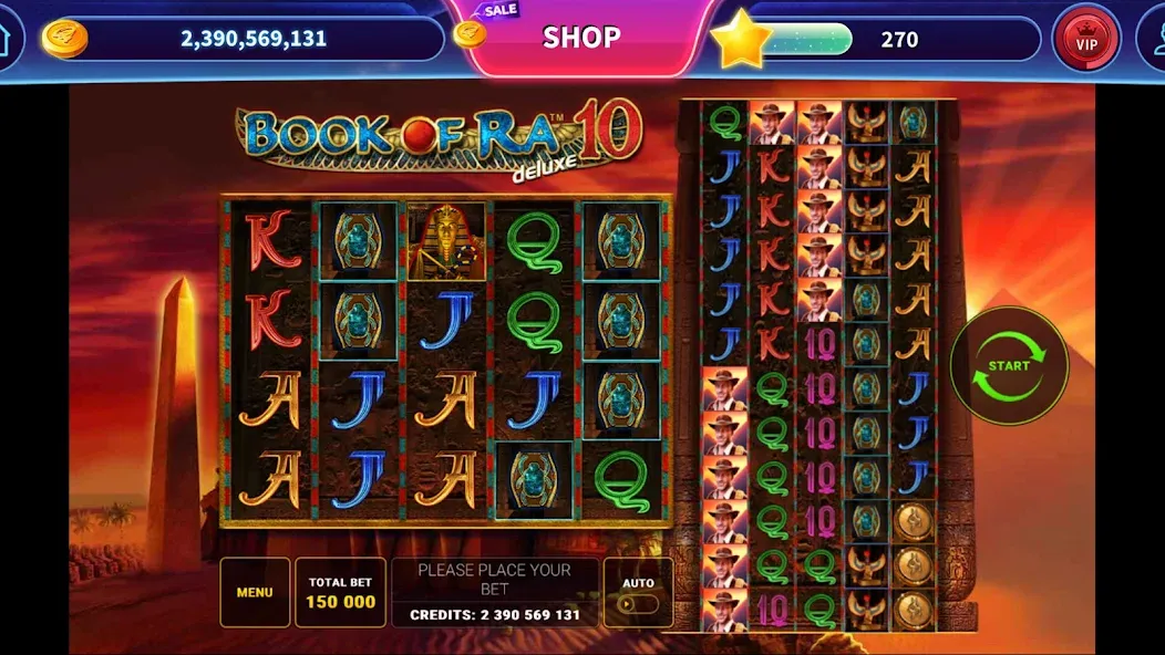 Book of Ra™ Deluxe Slot (Бук оф Ра Делюкс Слот)  [МОД Меню] Screenshot 4