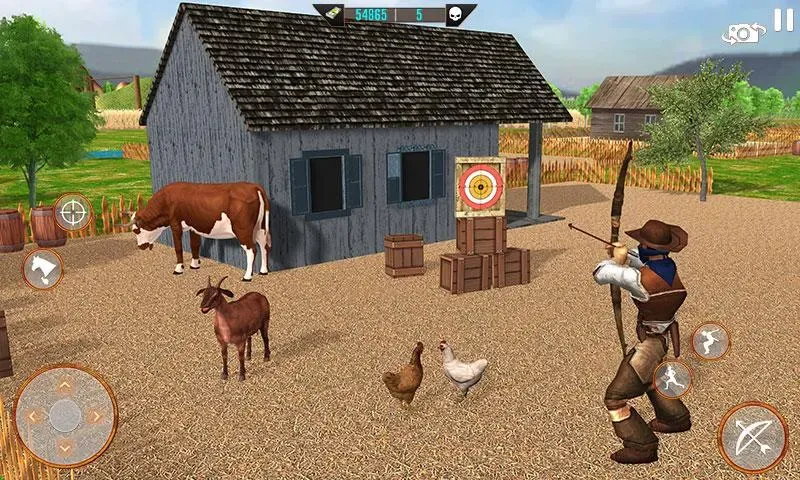 West Cowboy Shooting Games 3D  [МОД Много денег] Screenshot 5