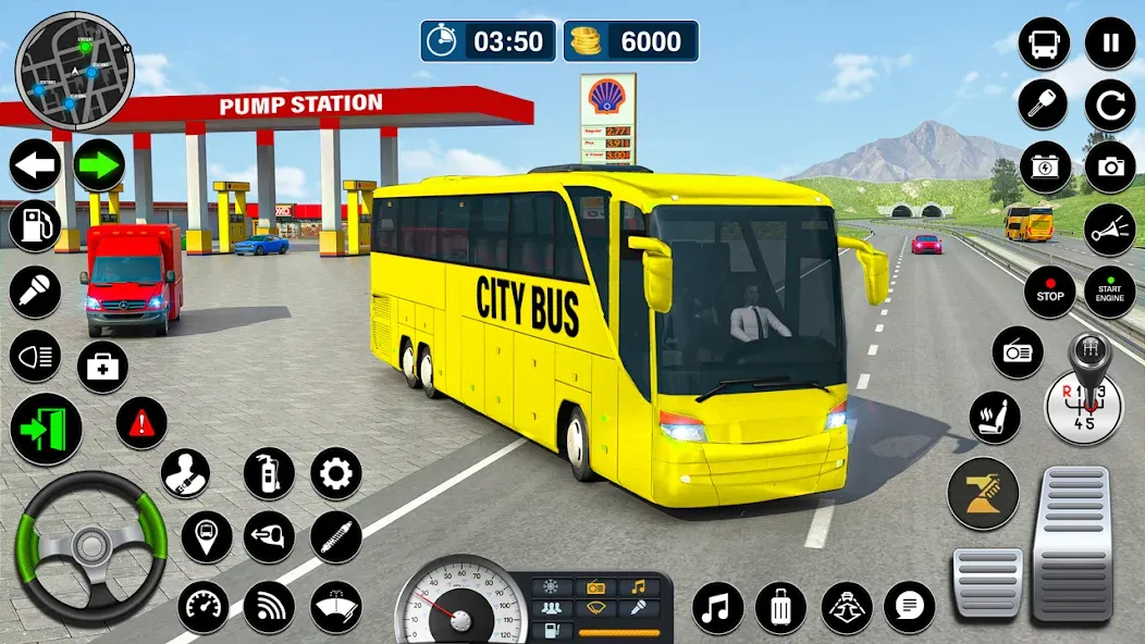 Bus Simulator Game: Coach Game  [МОД Меню] Screenshot 3