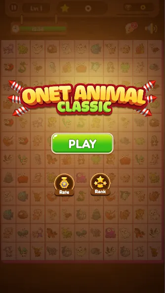 Onet Connect Animal Game (Онет Соединить Животные игра)  [МОД Unlocked] Screenshot 1