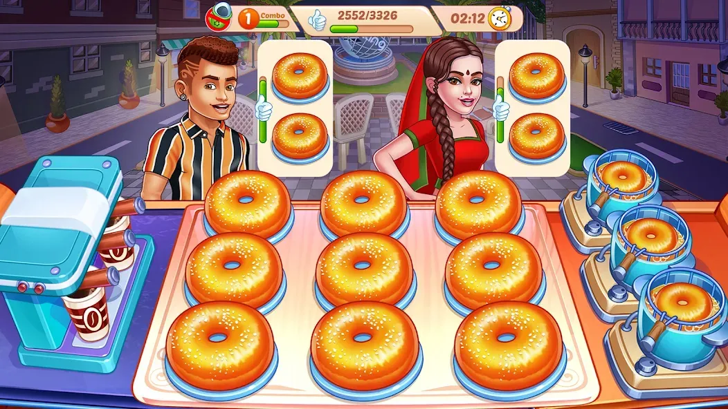 American Cooking Star Games (Американская звезда кулинарии)  [МОД Menu] Screenshot 1