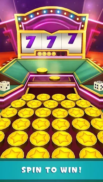 Coin Dozer: Casino (Коин Дозер)  [МОД Много денег] Screenshot 3