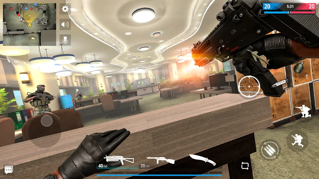 Modern Strike Online: PvP FPS (Модерн Страйк Онлайн)  [МОД Меню] Screenshot 2