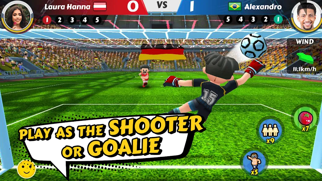 Perfect Kick 2 - Online Soccer (Пэрфект Кик2)  [МОД Бесконечные монеты] Screenshot 2