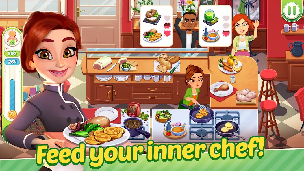 Delicious World - Cooking Game (Делишес Ворлд)  [МОД Mega Pack] Screenshot 2