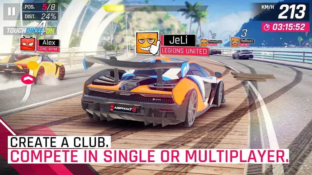 Asphalt 9: Legends (Асфальт 9)  [МОД Много денег] Screenshot 4