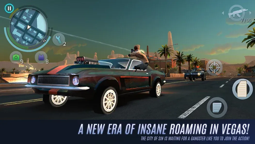 Gangstar Vegas: World of Crime (Гангстар Вегас)  [МОД Mega Pack] Screenshot 2