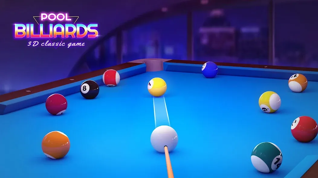 Pool Billiards 3D:Bida بیلیارد (Пул бильярд 3D)  [МОД Много монет] Screenshot 1